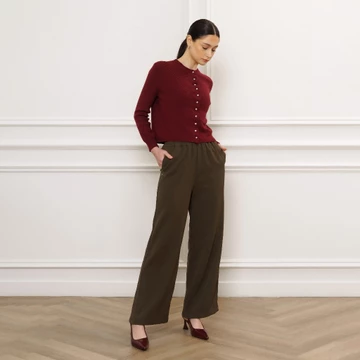 Momelca Marissa Wide Leg Pants Celana Kulot Wanita Nyaman