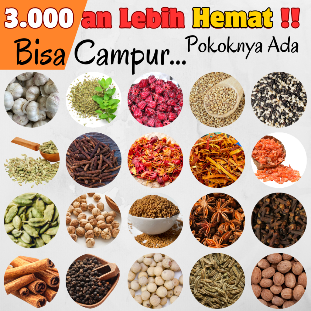 Jual REMPATERA - REMPAH KOMPLIT NUSANTARA - HEMAT 3000an - Merica ...
