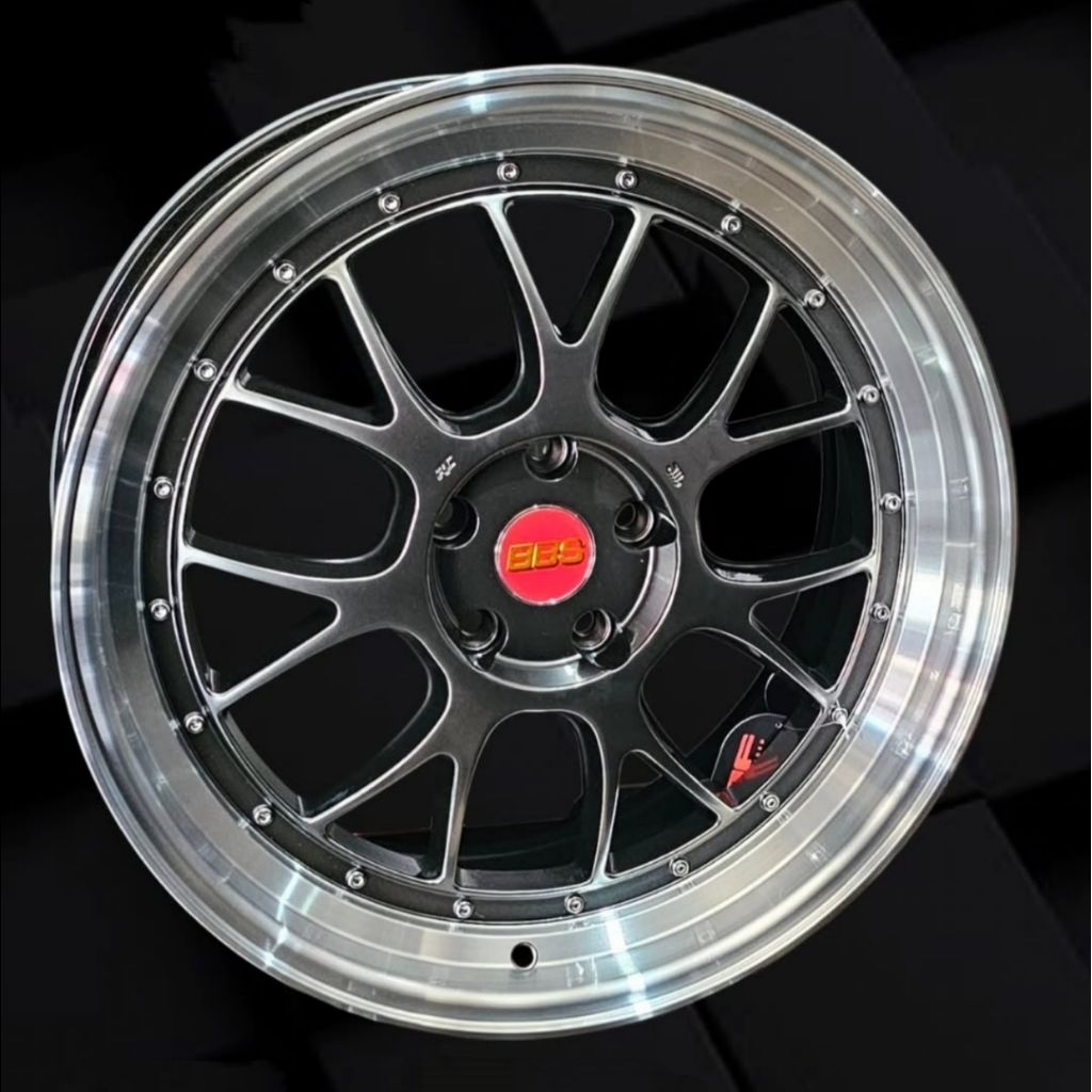 Jual velg mobil ring 19 LMR FLOW FORMING lebar 8,5 pcd 5x114,3 velg ...