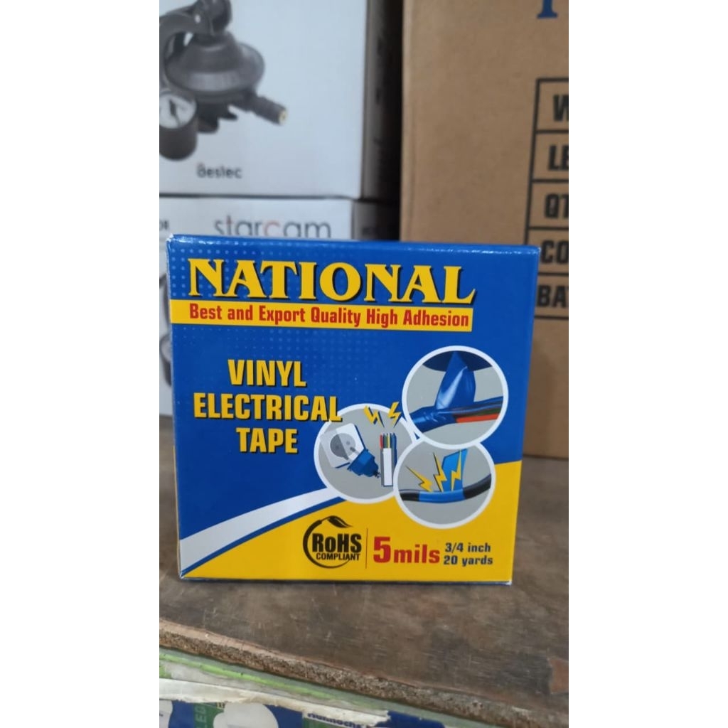 Jual Isolasi Listrik NATIONAL- Isolasi PVC - 1 Roll | Shopee Indonesia