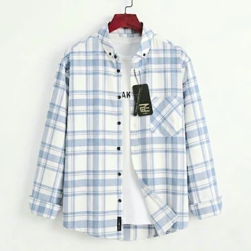 Kemeja Flanel Kotak Hitam Lengan Panjang Kualitas Premium Kemeja Flanel Distro Pria