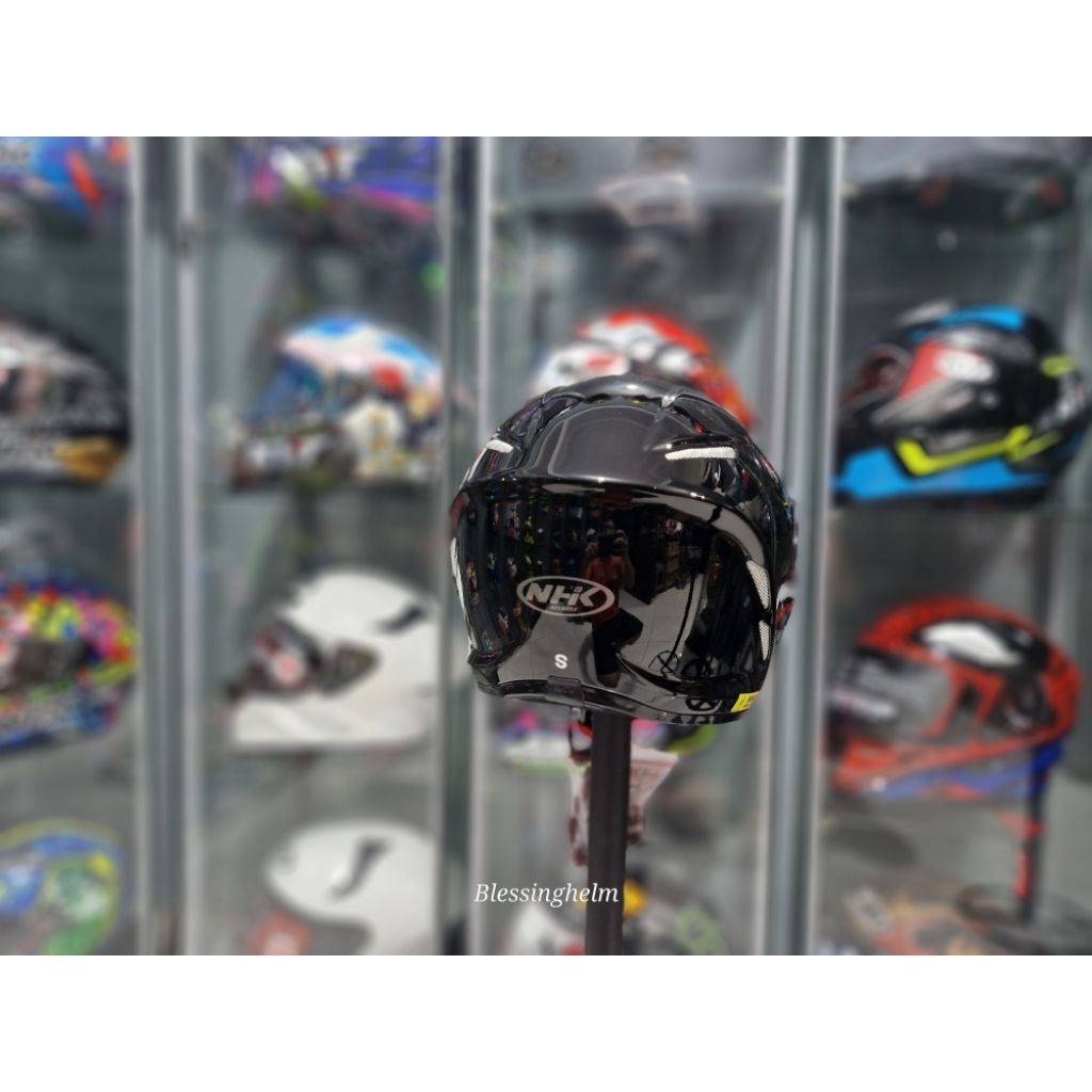 Jual NHK MINI GP SOLID FIBER KEFLAR HELM FULL FACE BALAP | Shopee Indonesia