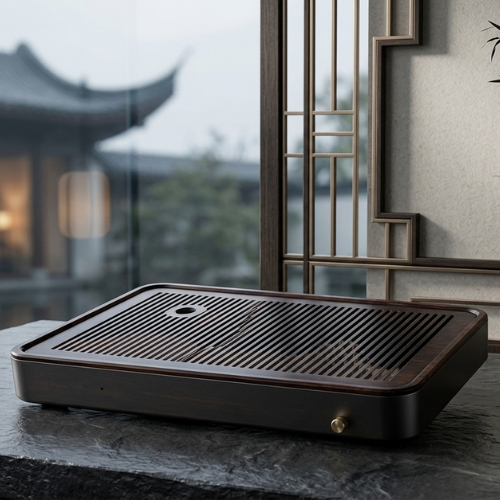 Jual Chaban Tea Tray Minimalis Modern - Meja Teh Ukir Pegunungan Kayu ...
