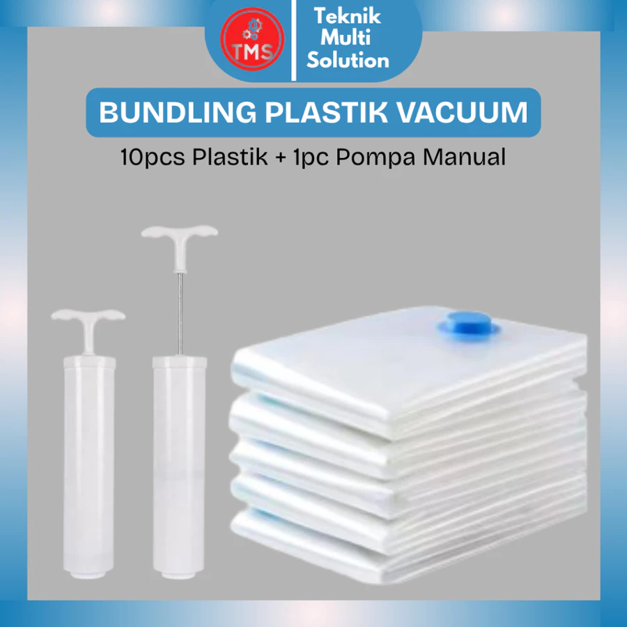 Plastik Vacuum Baju + Pompa