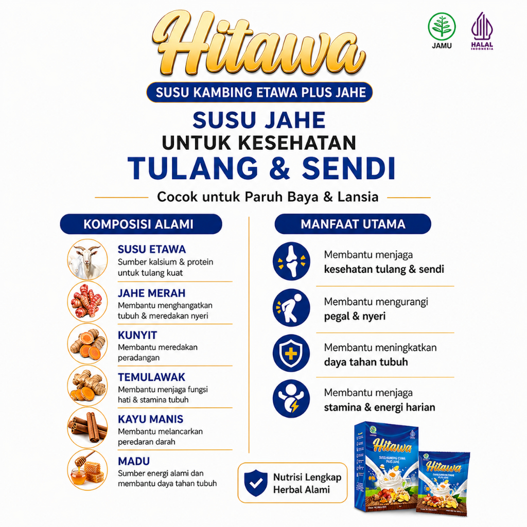 Jual Hitawa 1kg Susu Kambing Etawa Herbal – Jahe Temulawak Kunyit ...