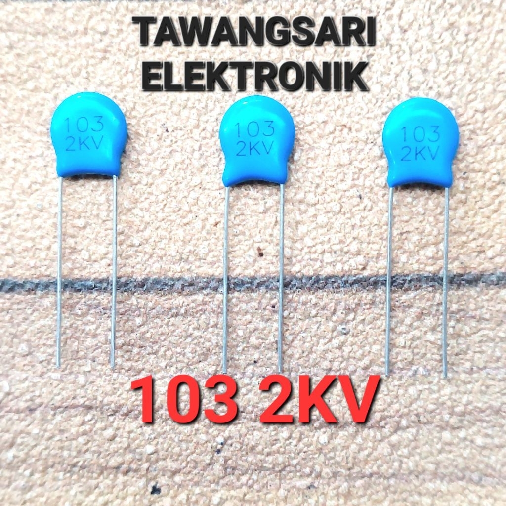 Jual Kapasitor 103 2KV Keramik 10NF 2000V Capasitor | Shopee Indonesia