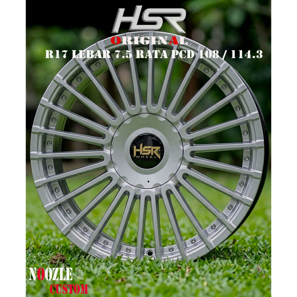 Jual Velg R17 Lubang 5 PCD 108 PCD 114 Pelek Mobil ring 15 Baut 5 Pelek ...