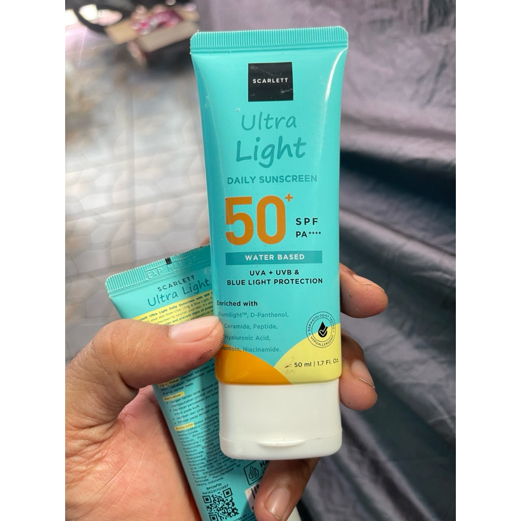 Jual Sunscreen Scarlet Terlengkap & Harga Terbaru Juli 2026 | Shopee ...