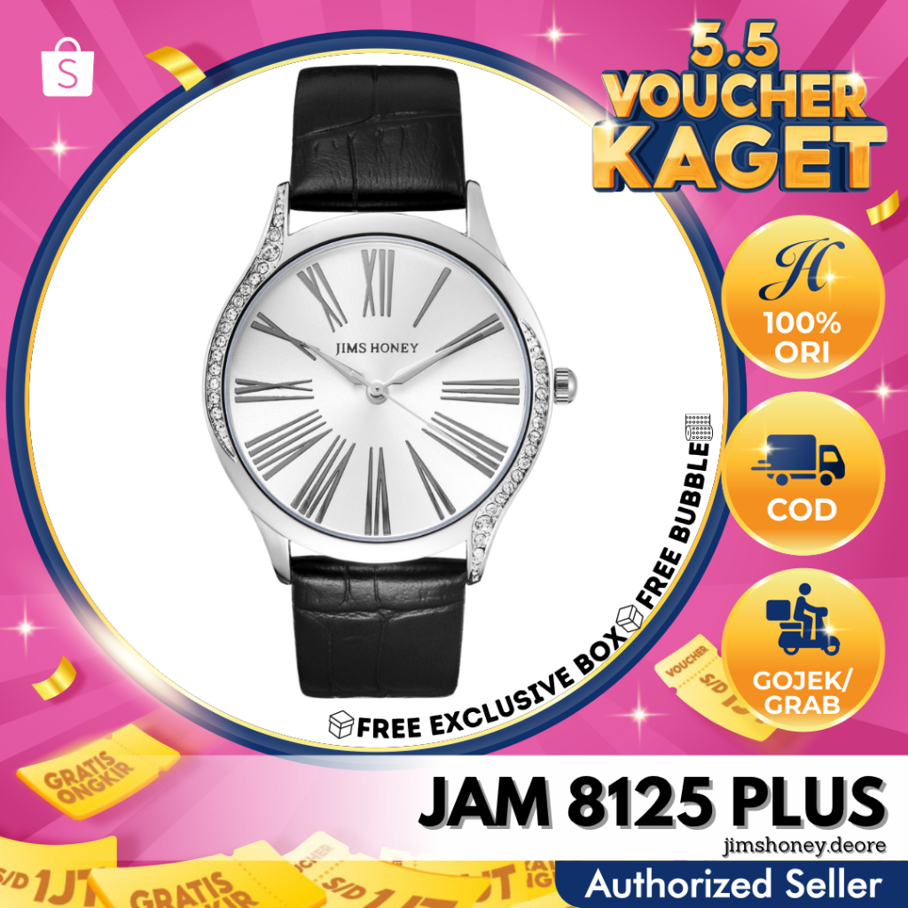 Jual JAM TANGAN JIMS HONEY 8125 Cewek Wanita Fashion Elegan Mewah ...