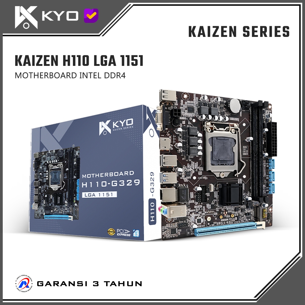 Jual KYO KAIZEN Motherboard H110 Socket LGA1151 DDR4 Mobo H110 INTEL ...