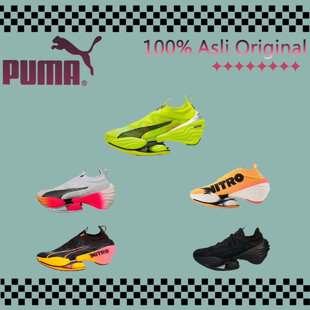 Jual Puma Fast-R Nitro Elite 2 Hitam Kuning 100% Import Original Sepatu ...