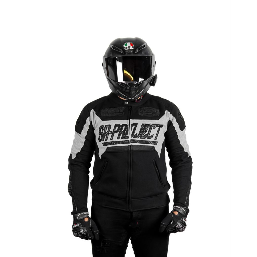 Jual High end Hoodie Casual SR-PROJECT SPEEDSTER Black - Grey | Shopee ...