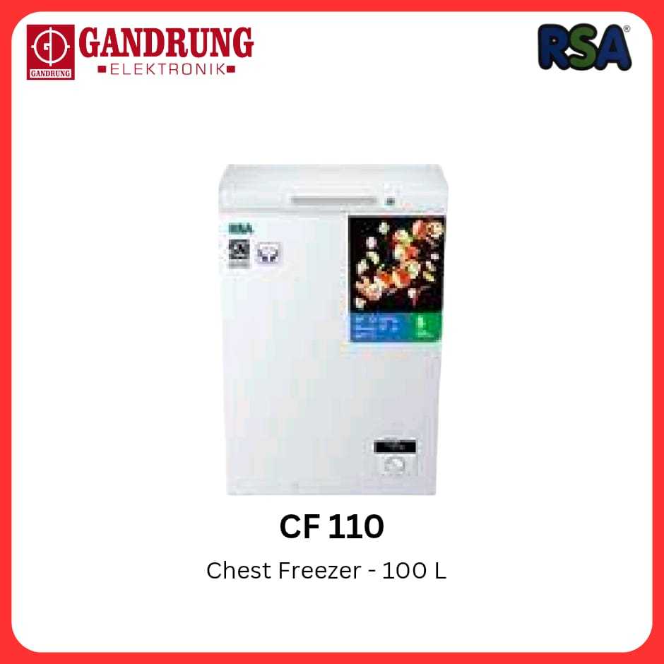 Jual RSA Chest Freezer Box 100 Liter RSA by GEA - CF110 | Shopee Indonesia