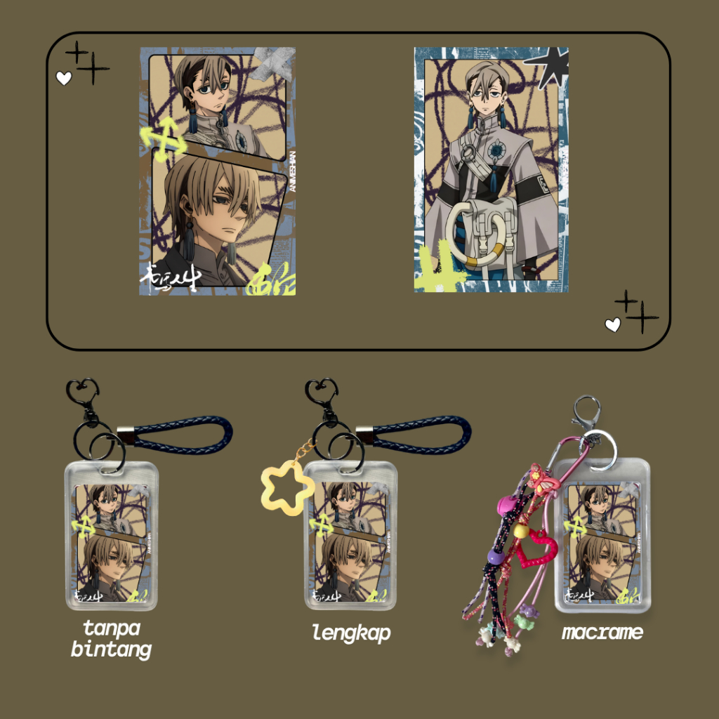 Jual Photocard Keychain Gachiakuta - ANIMESHIAN - Gantungan Kunci ...