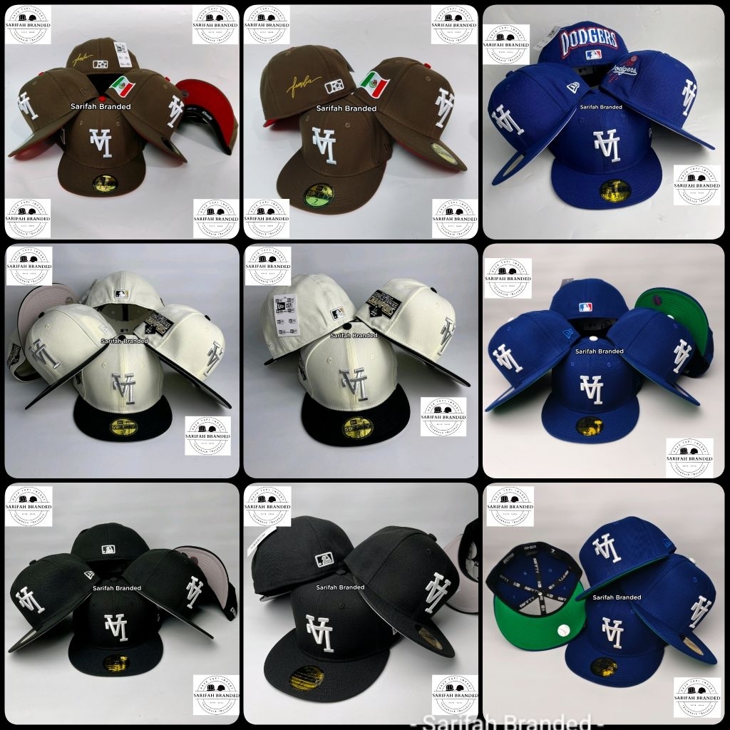 Jual KOLEKSI TOPI BUILD UP LA LOGO TERBALIK AA+ Import - Topi Fitted ...