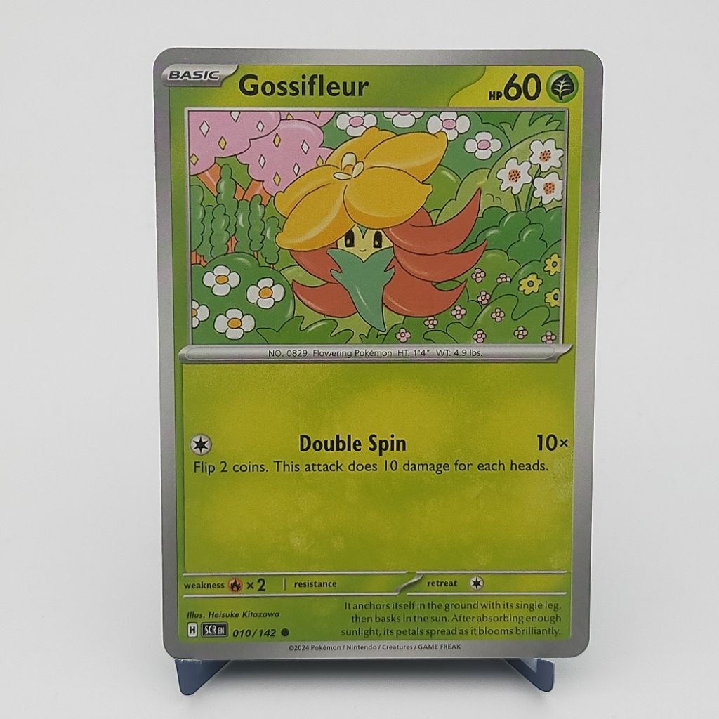 Jual Kartu TCG Pokemon EN Original Gossifleur SCR 010/142 | Shopee Indonesia