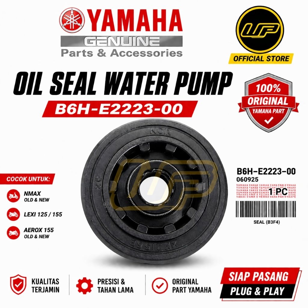 Jual Seal sil water pump pum air radiator NMax 155 Aerox Lexi 125 Lexy ...