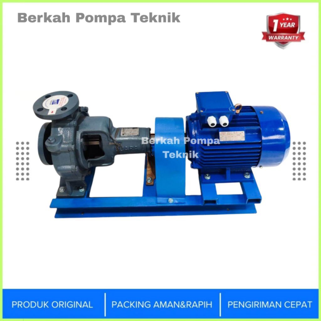 Jual POMPA Centrifugal EBARA 50x40 FSHA Sett Motor 7.5KW 10HP 380V ...