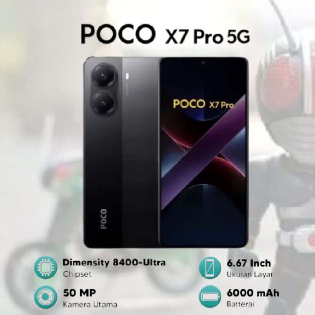 Jual XIAOMI POCO X7 PRO 5G ORIGINAL GARANSI RESMI | Shopee Indonesia
