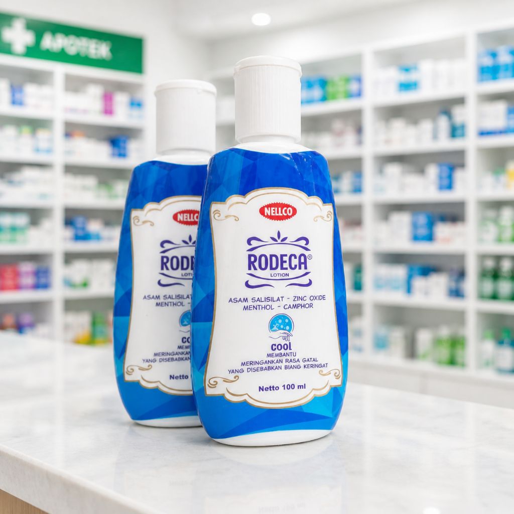 Jual RODECA LOTION 100 ML BOTOL FLIPTOP | Shopee Indonesia
