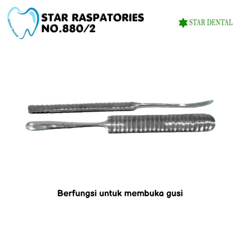 Jual STAR Dental Raspatorium/Rasparatorium/Raspatory/Rasparatory ...