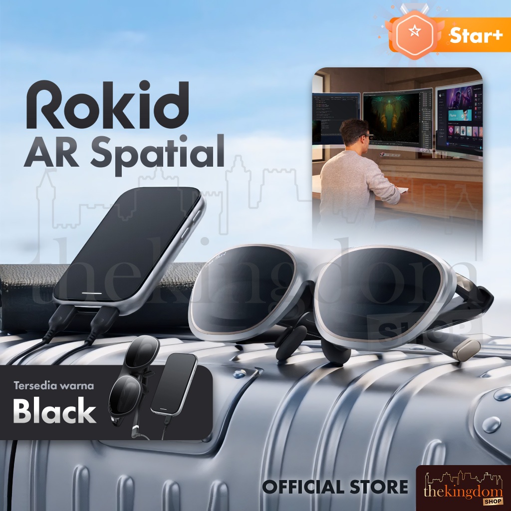 Jual Rokid AR Spatial Kacamata Pintar Smart Glasses Augmented Reality ...