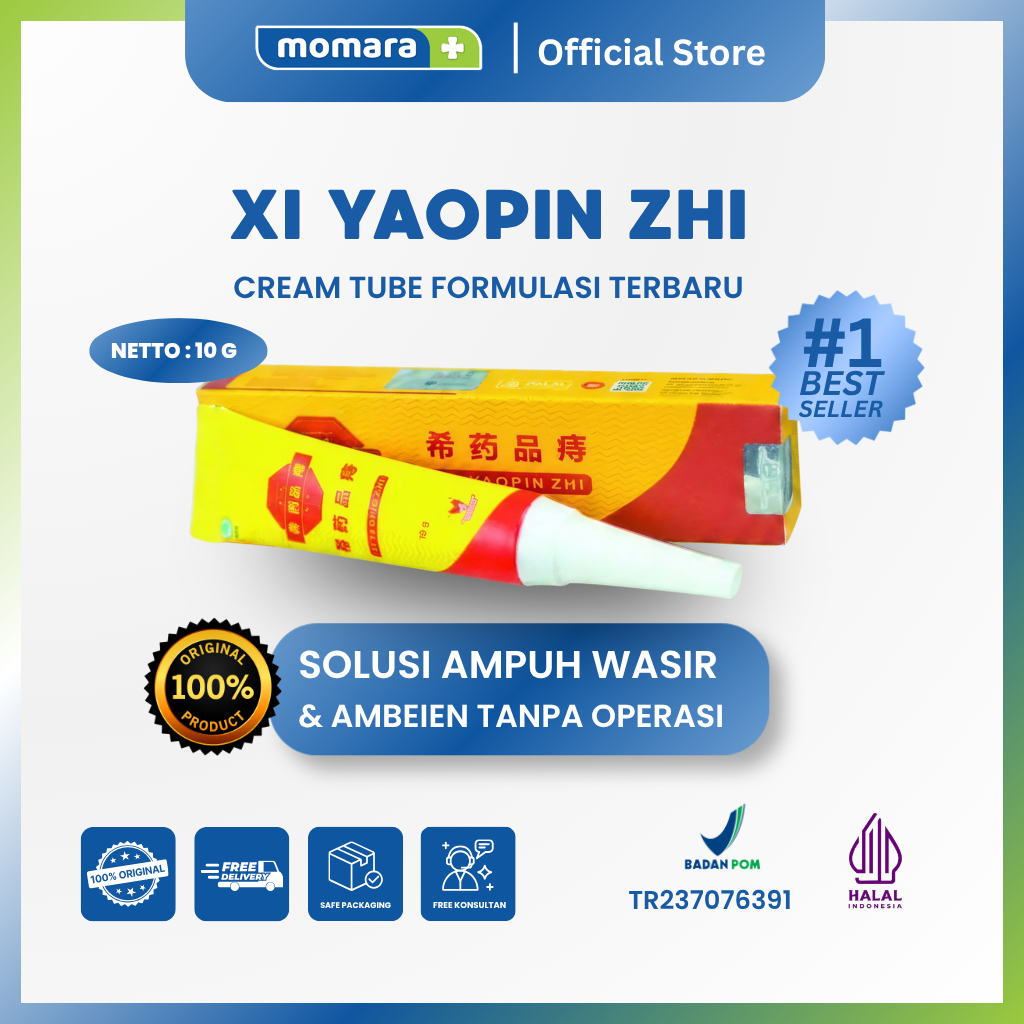 Salep XI YAOPIN ZHI Krim Wasir Meredakan Bab Berdarah Nyeri Peradangan dan Bengkak Ambeien