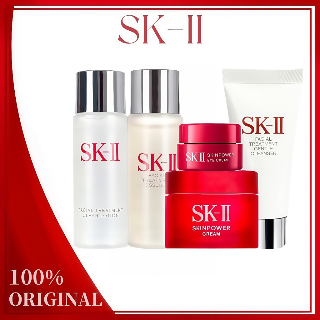 Jual SK-II 5pcs SK2 SK II FTE 30ML + FTCL 30 ML + GC 20gr + Skinpower ...