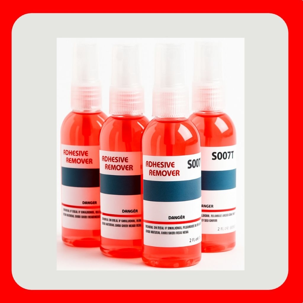 Jual Adhesive remover 60ml cairan pembersih bekas lem sticker double ...