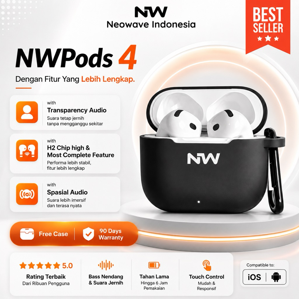 Jual [NEW TECH] Neowave Original Gen 4 Mirrorspace MS Generation Series ...