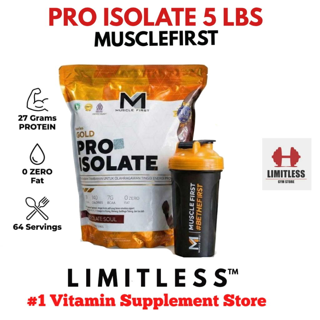 Jual M1 Gold PRO ISOLATE 5 lbs - Muscle First Protein Isolate Tinggi ...