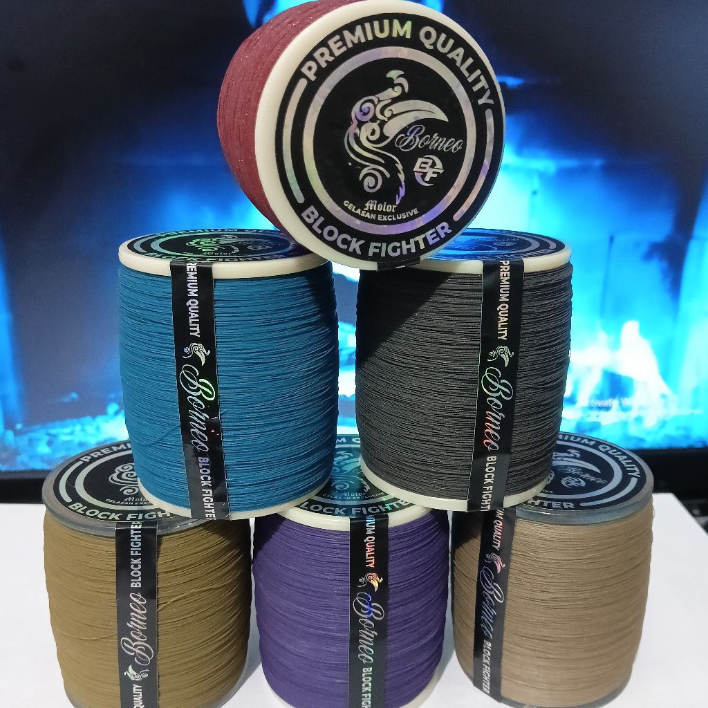 Jual GELASAN MOLOR BORNEO PANJANG 2000 YARD, SENAR MOLOR SPECIAL ...