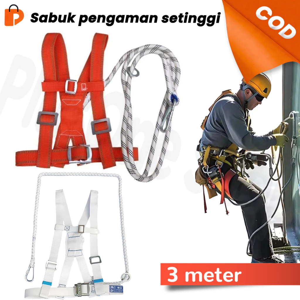 Full Body Safety Belt 3M - Sabuk Pengaman Proyek
