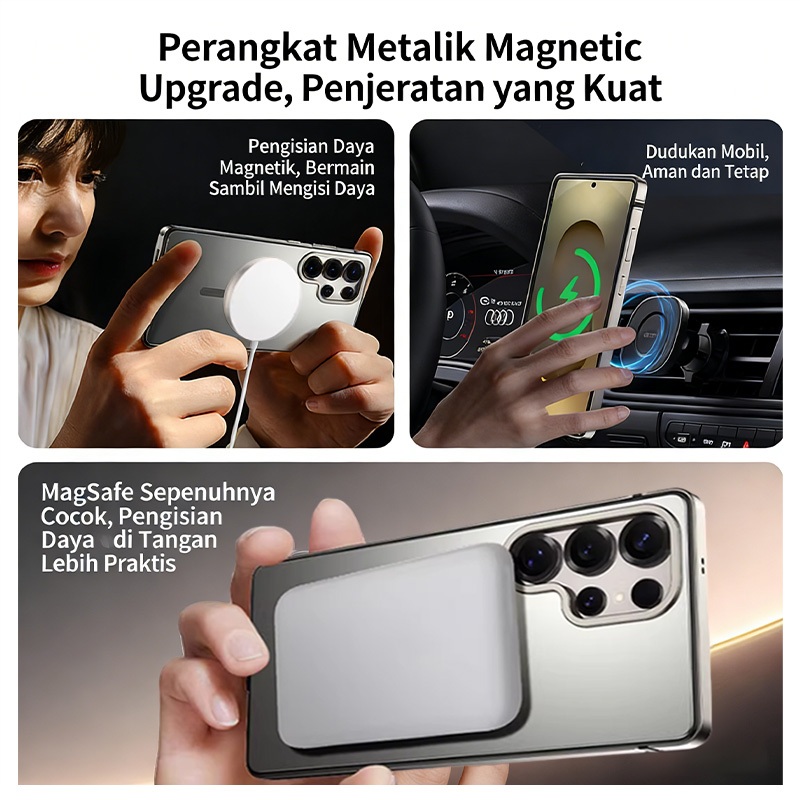 Jual MRAK Casing Samsung S25 Ultra Casing pelindung dengan bingkai ...