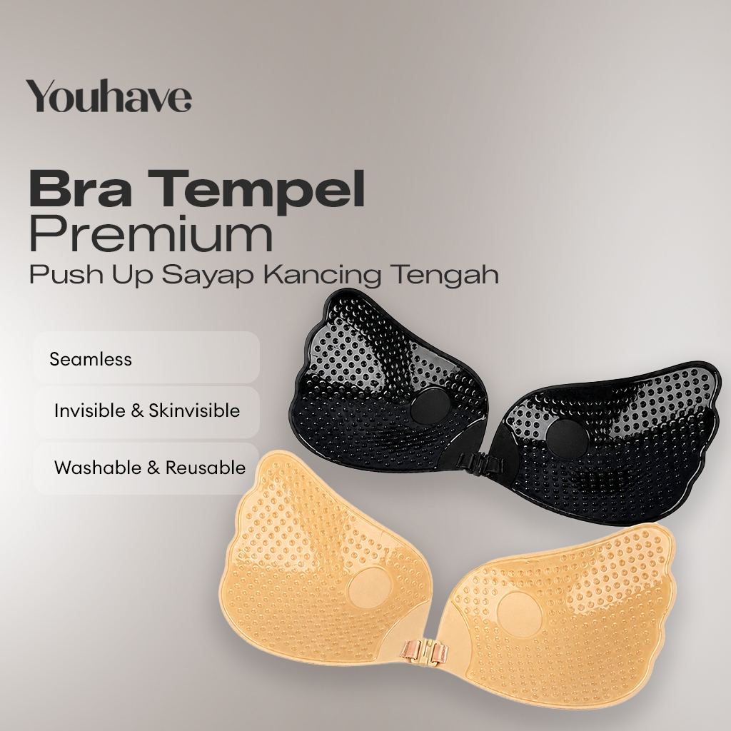 Jual You've (YouHave) Bra Tempel BH Tempel Premium Push Up Sayap ...