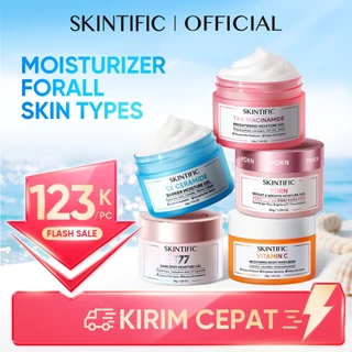 Skintific Moisturizer Collection Niacinamide Brightening Hydrating Anti-Acne