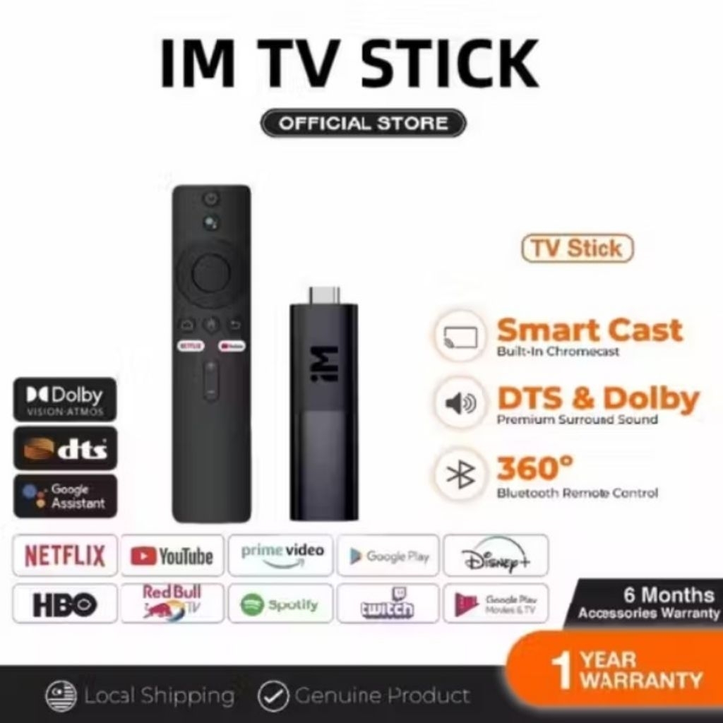 Jual XMI PRO 6G 8K TV STICK ANDROID 500.000+ SALURAN GRATIS RAM 16GB ...