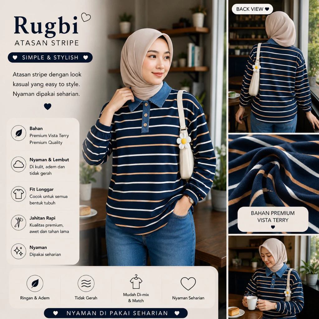 Foto 3 RUGBI COLLAR BLOUSE | 007