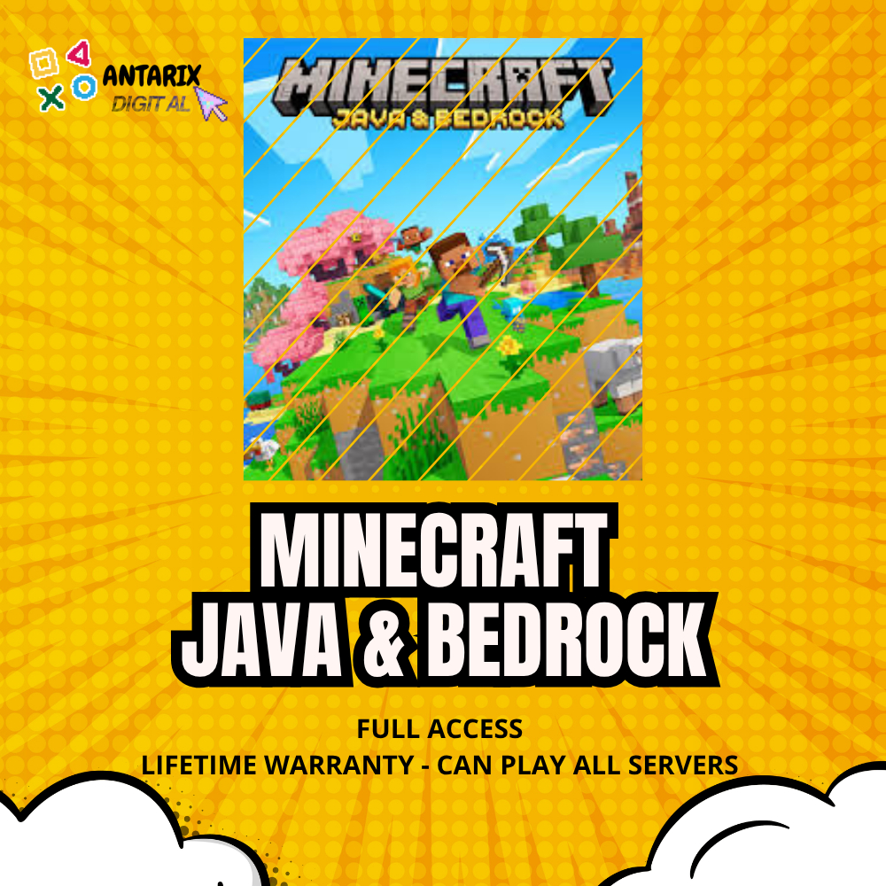 Jual Minecraft Java & Bedrock Edition - Full Access - Lifetime Warranty ...