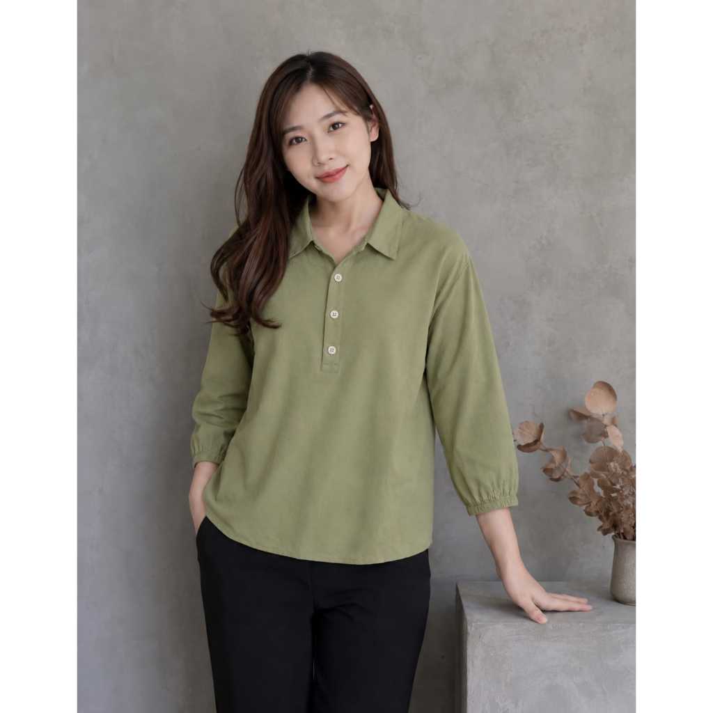 Limited Edition Atasan Kemeja Polos Rayon Twill Premium…