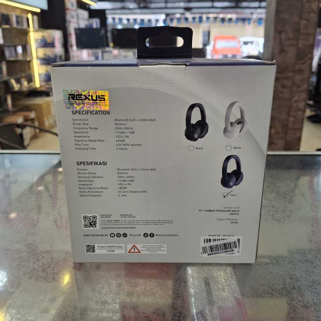 Jual Headset Rexus Metro M2 V2 Dual Connection Wireless Bluetooth ...