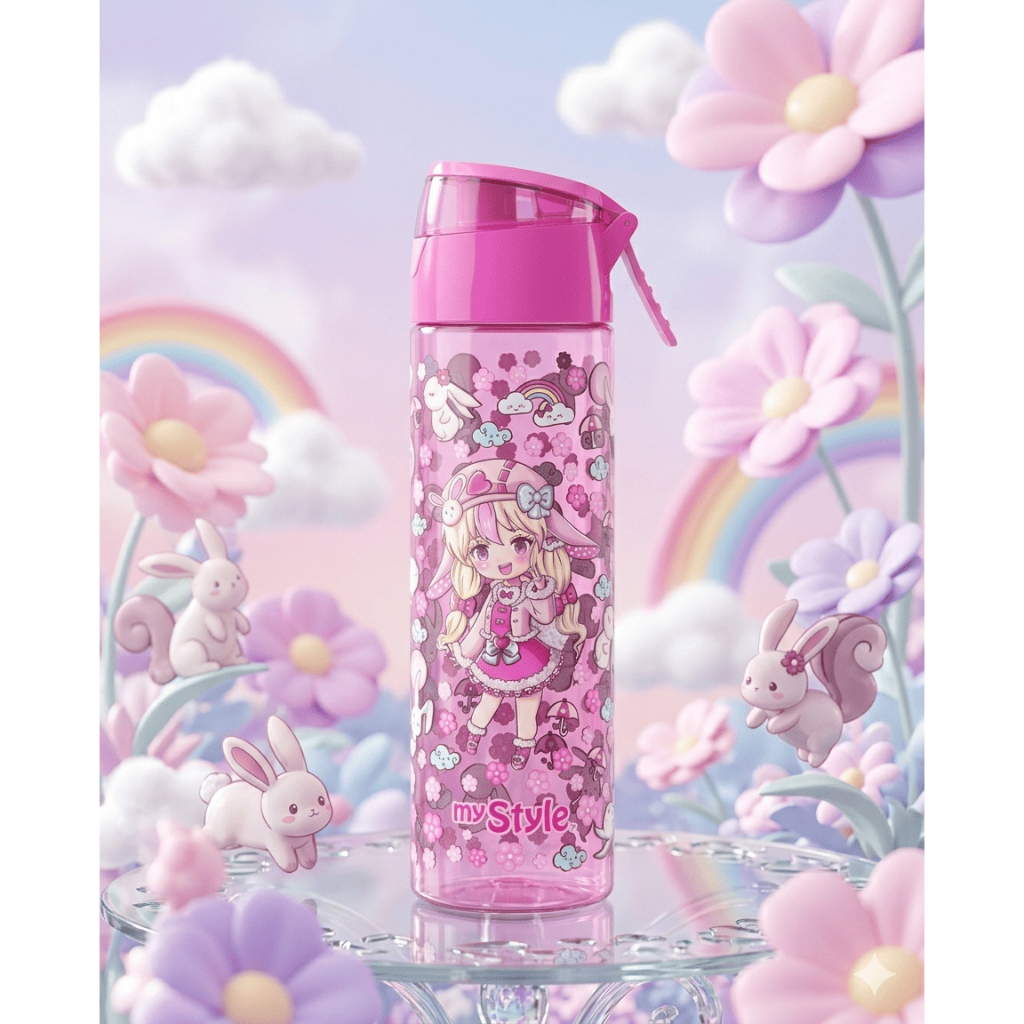 Jual Botol Minum Anak Sekolah Tritan 750ml – Mist Spray & Drink | Anti ...