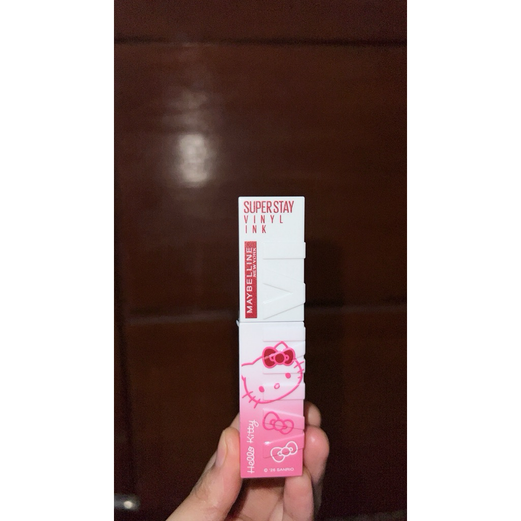 Jual [PRELOVED] Maybelline Hello Kitty Edition Superstay Vinyl Ink ...