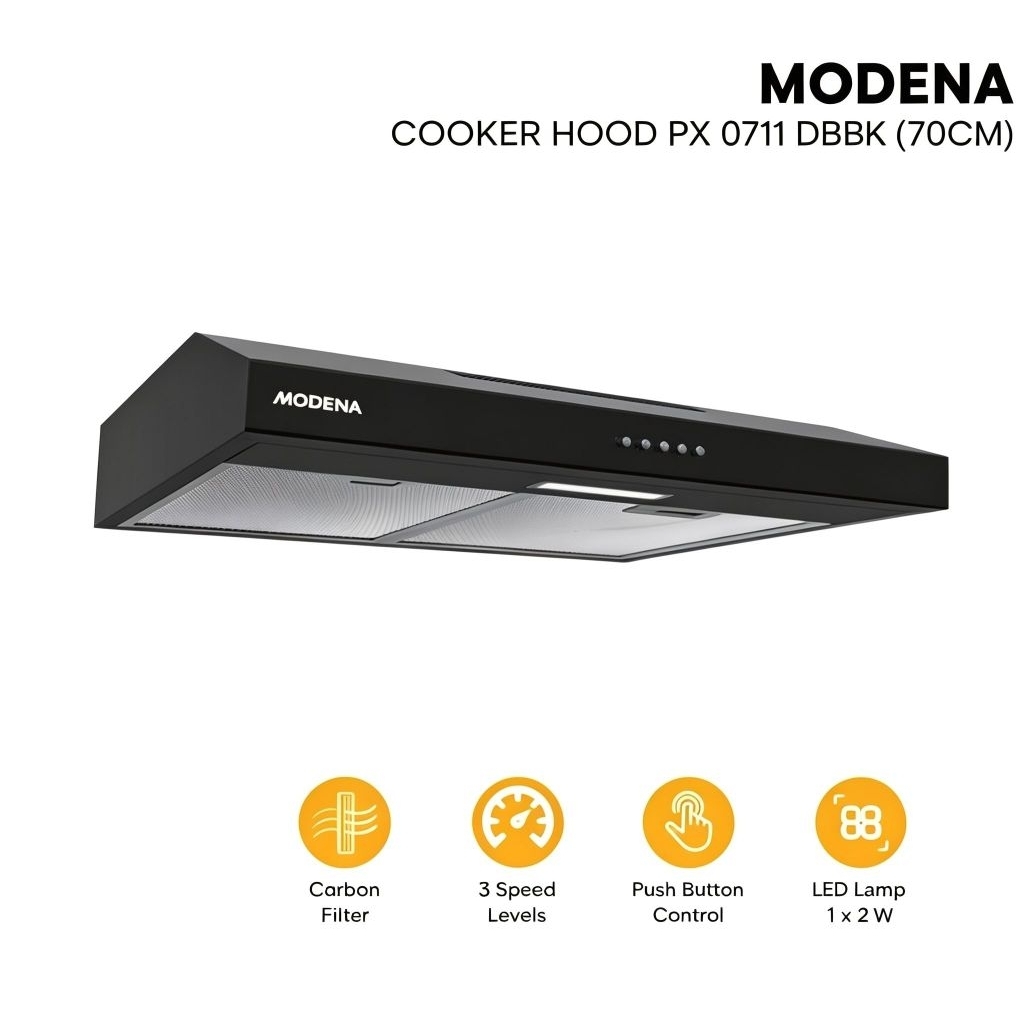 Jual Modena Cooker Hood/Penghisap Asap Dapur PX 0711 70Cm | Shopee ...