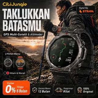 CitiJungle GPS2(B78) Smartwatch GPS Multi-Satelit AMOLED 1.43 5ATM Strava Kompas Altimeter Barometer