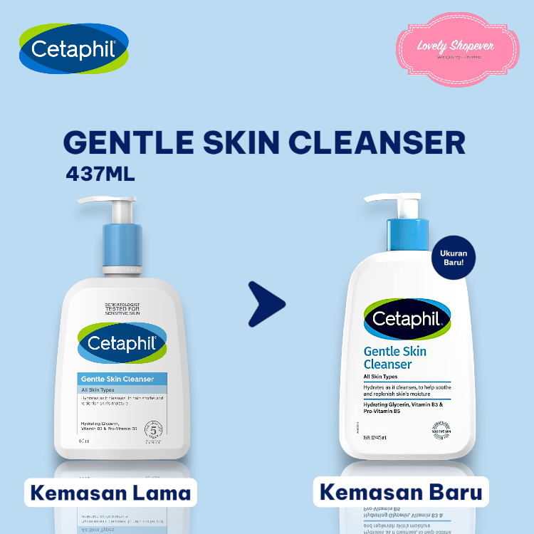 Cetaphil GSC 473ml 500ml - Gentle Skin Cleanser 500 473 ml