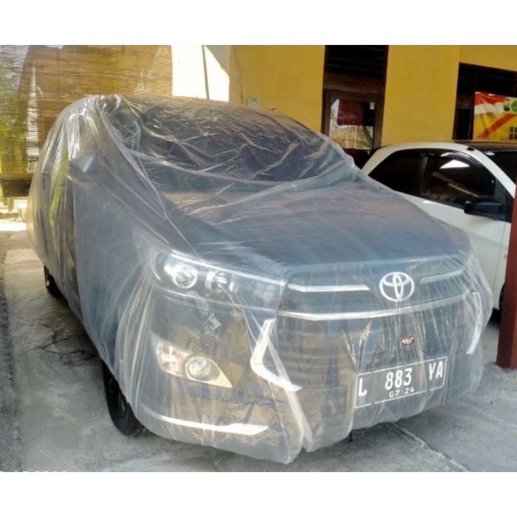 COVER MOBIL TRANSPARAN TEBAL 100 MIKRON AVANZA RAIZE ZENIX ROCKY WRV INNOVA REBORN BYD ATTO JAECOO J5 DESTINATOR JAZZ SIGRA STARGAZER BRIO MOBILIO TERIOS FORTUNER BYD SEALION HIACE RUBICON JEEP G WAGON WATERPROOF OUTDOOR