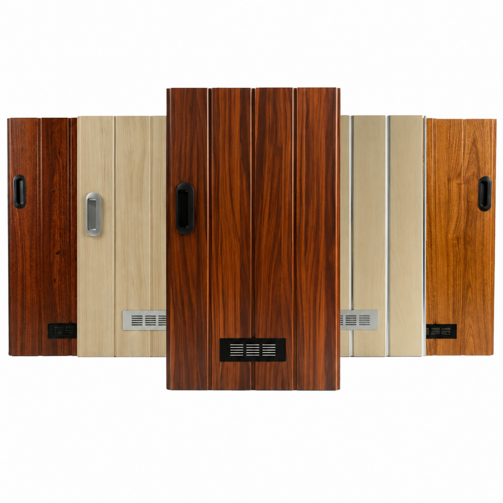 Penutup Kolong Dapur PVC Premium Anti Rayap Motif Kayu Minimalis
