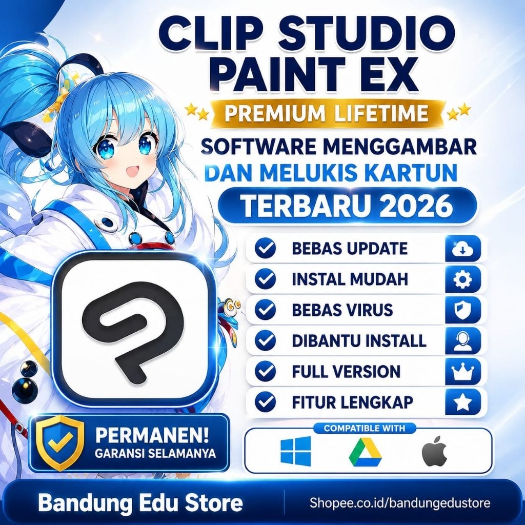Jual Clip Studio Paint Terlengkap & Harga Terbaru Juni 2026 | Shopee ...