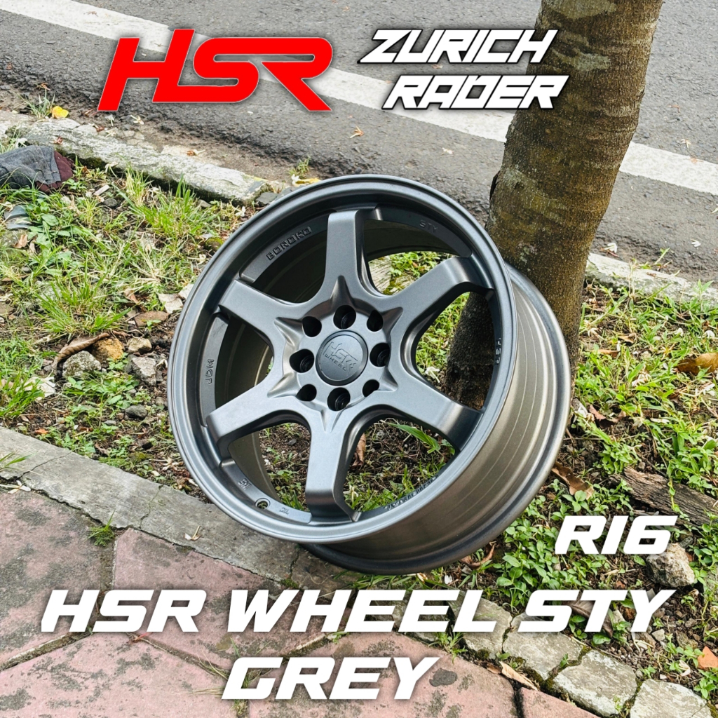 Jual Velg Mobil R16 Hsr Wheel Sty Pelek Racing Ring 16 Raize Rocky Jazz ...